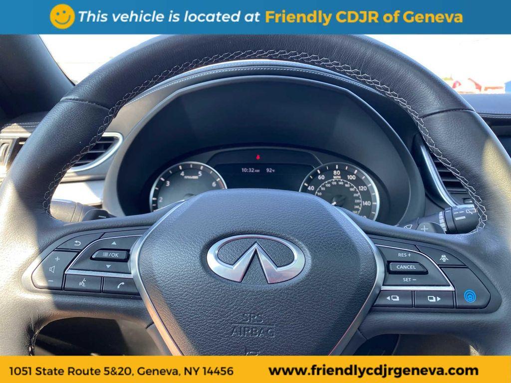 used 2021 INFINITI QX50 car, priced at $27,999