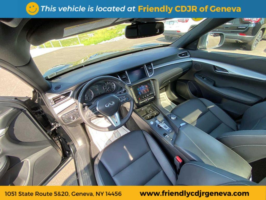 used 2021 INFINITI QX50 car, priced at $27,999