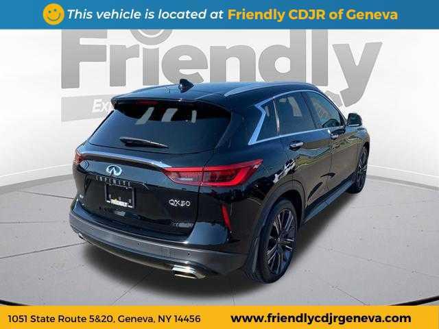 used 2021 INFINITI QX50 car, priced at $27,999