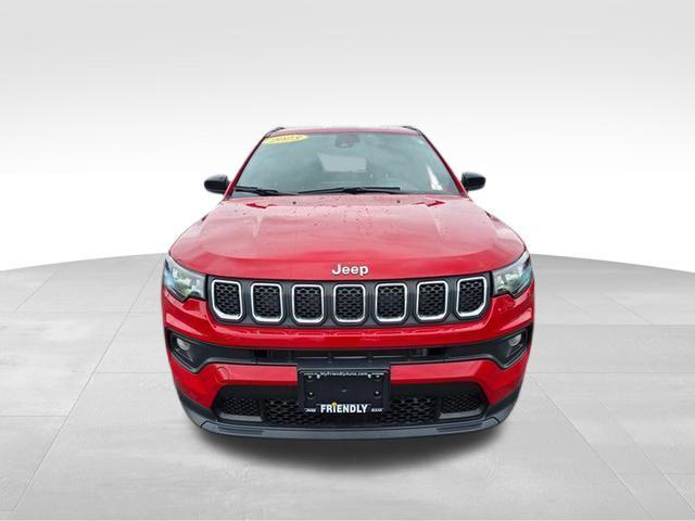 used 2023 Jeep Compass car, priced at $23,196