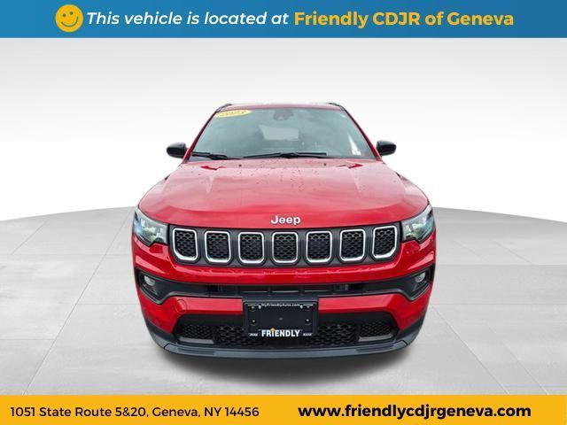 used 2023 Jeep Compass car, priced at $22,275