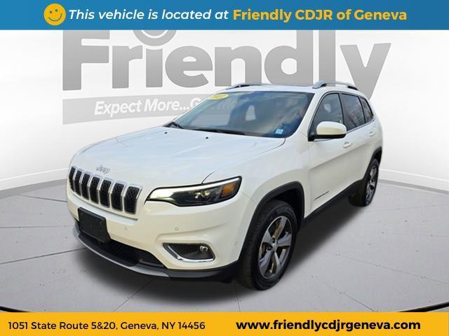 used 2021 Jeep Cherokee car, priced at $24,095