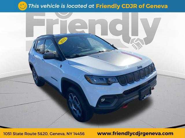 used 2022 Jeep Compass car, priced at $24,999