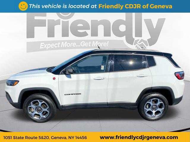 used 2022 Jeep Compass car, priced at $24,999