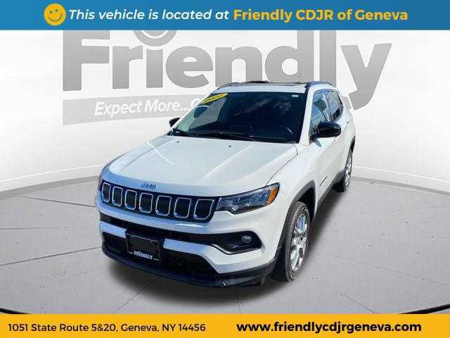 used 2022 Jeep Compass car, priced at $23,499
