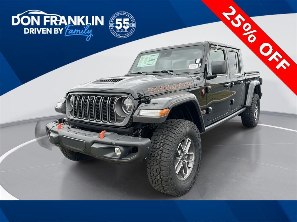 new 2024 Jeep Gladiator car, priced at $53,396