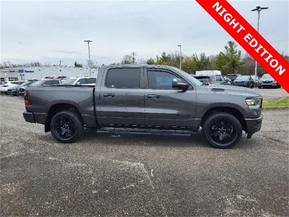 used 2021 Ram 1500 car, priced at $36,454