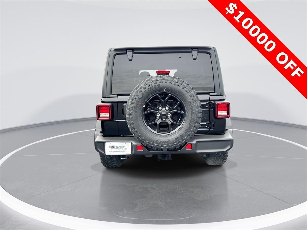 new 2025 Jeep Wrangler car, priced at $46,765