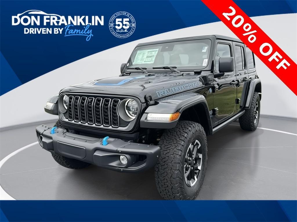 new 2024 Jeep Wrangler 4xe car, priced at $58,308