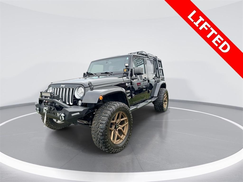 used 2017 Jeep Wrangler Unlimited car, priced at $29,600