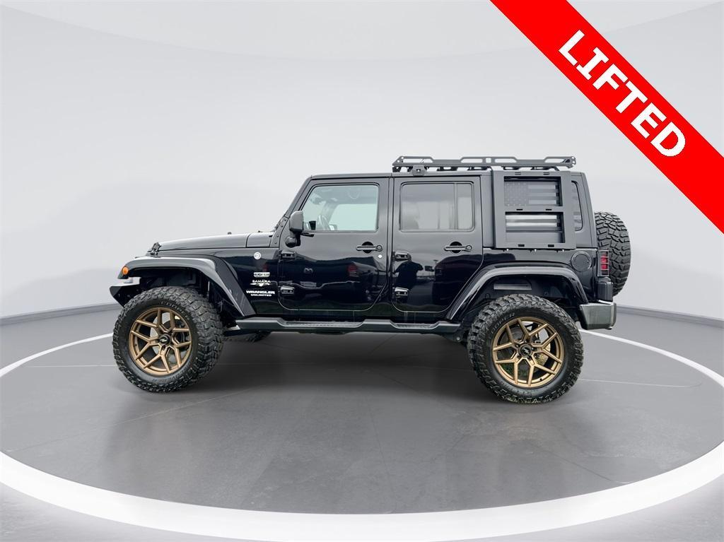 used 2017 Jeep Wrangler Unlimited car, priced at $29,600