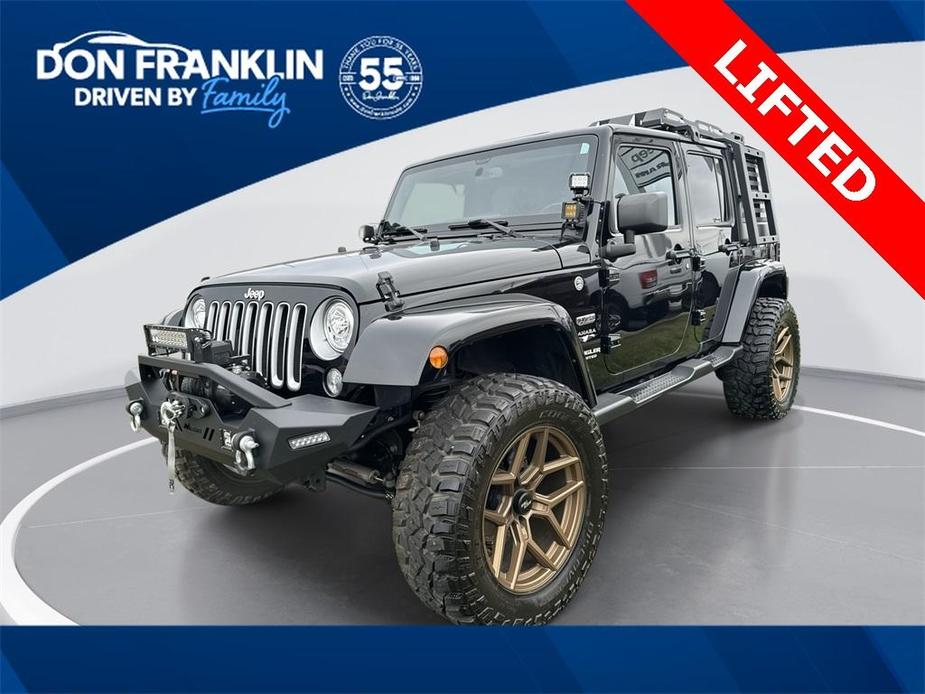 used 2017 Jeep Wrangler Unlimited car, priced at $29,700