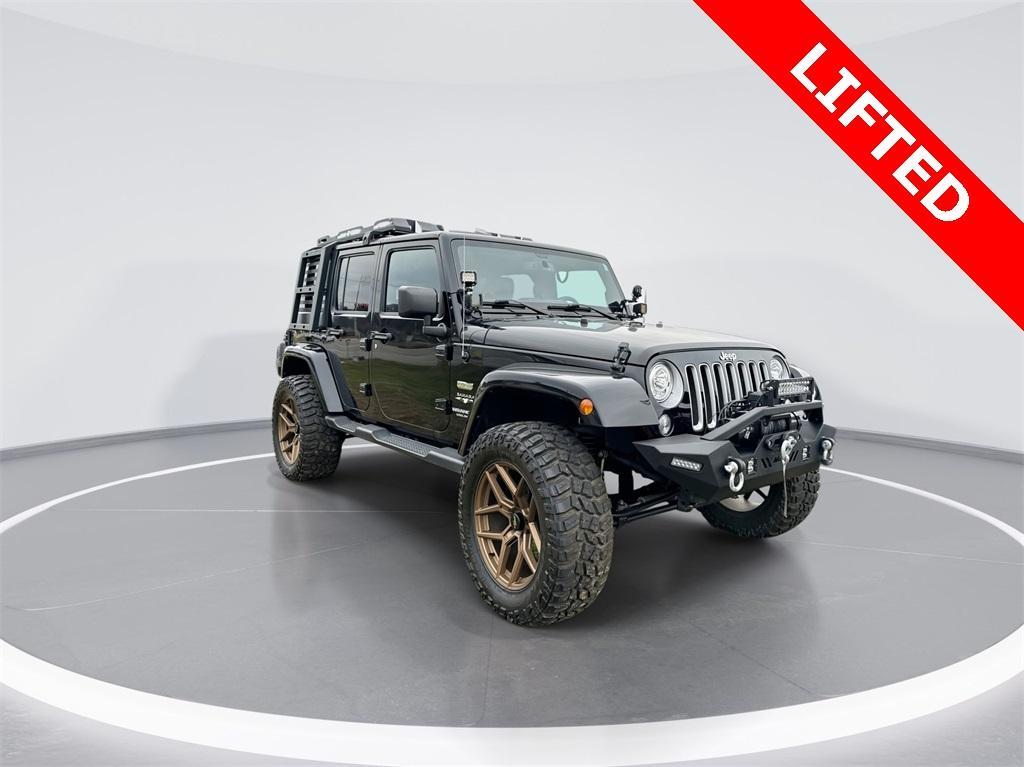 used 2017 Jeep Wrangler Unlimited car, priced at $29,600