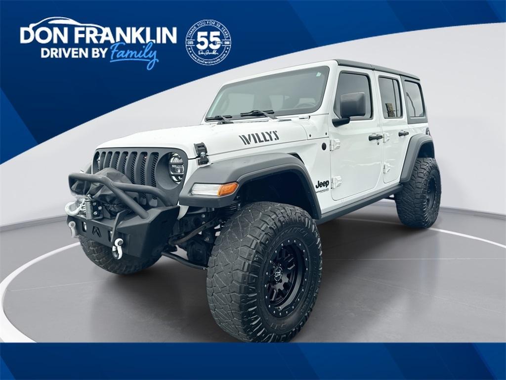used 2020 Jeep Wrangler Unlimited car, priced at $28,481