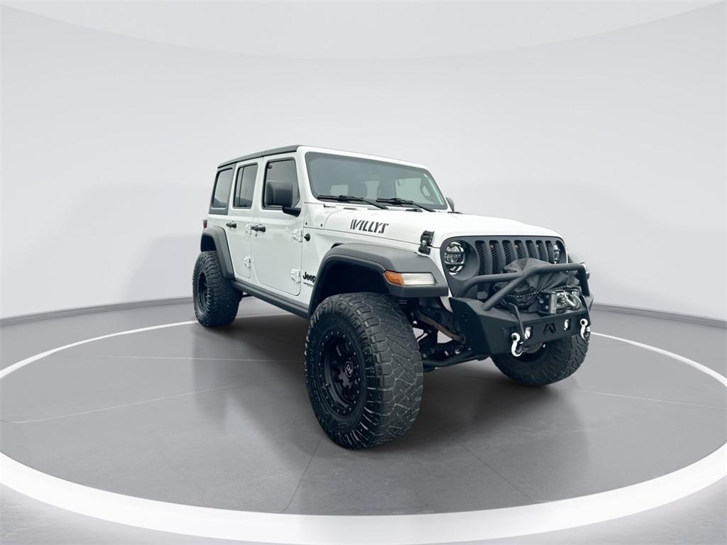 used 2020 Jeep Wrangler Unlimited car, priced at $28,481