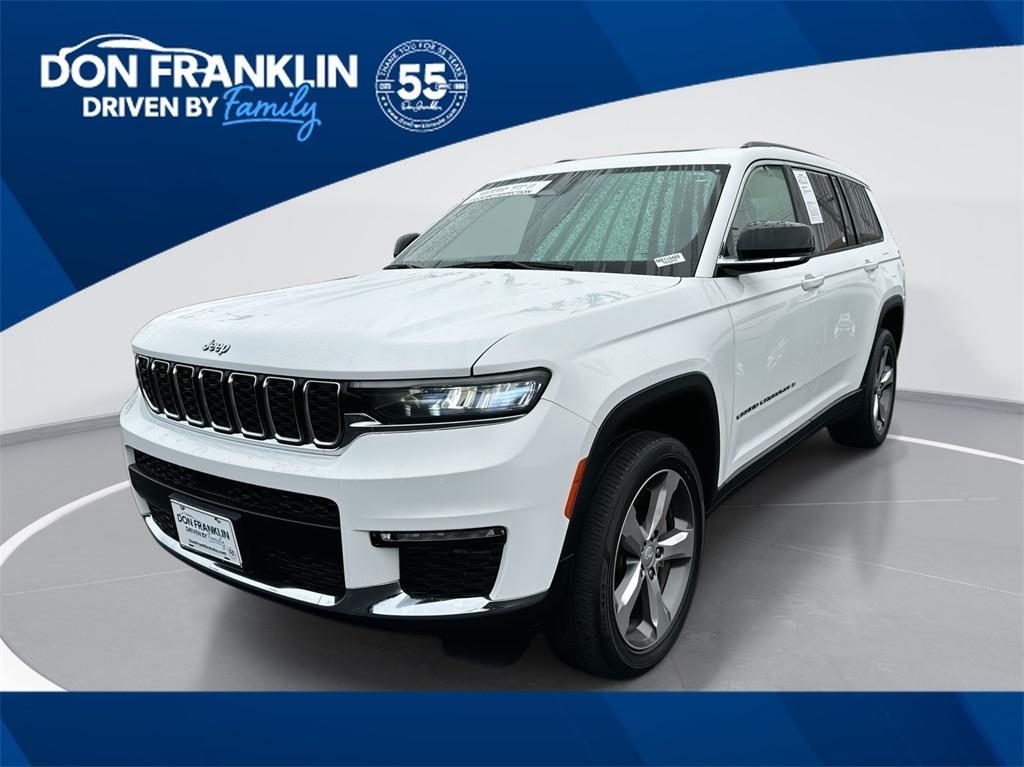 used 2021 Jeep Grand Cherokee L car, priced at $33,837