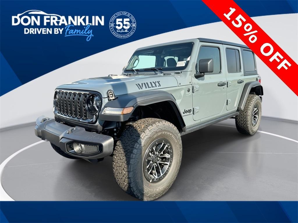 new 2025 Jeep Wrangler car, priced at $48,939