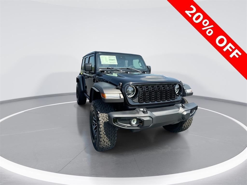 new 2025 Jeep Wrangler car, priced at $49,624