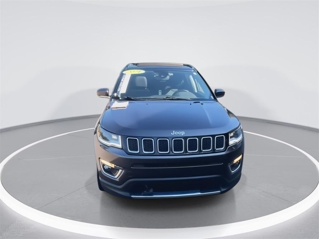 used 2021 Jeep Compass car, priced at $22,588