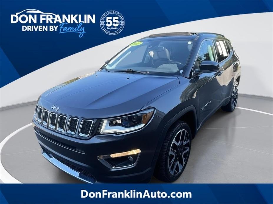 used 2021 Jeep Compass car, priced at $22,588