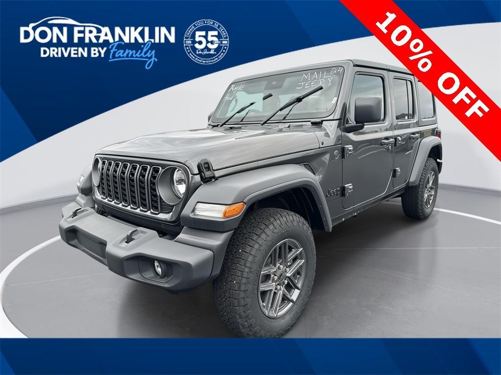 new 2024 Jeep Wrangler car, priced at $46,125