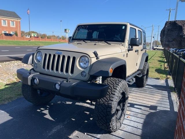 used 2017 Jeep Wrangler Unlimited car, priced at $29,889