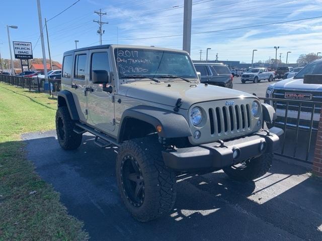 used 2017 Jeep Wrangler Unlimited car, priced at $29,889