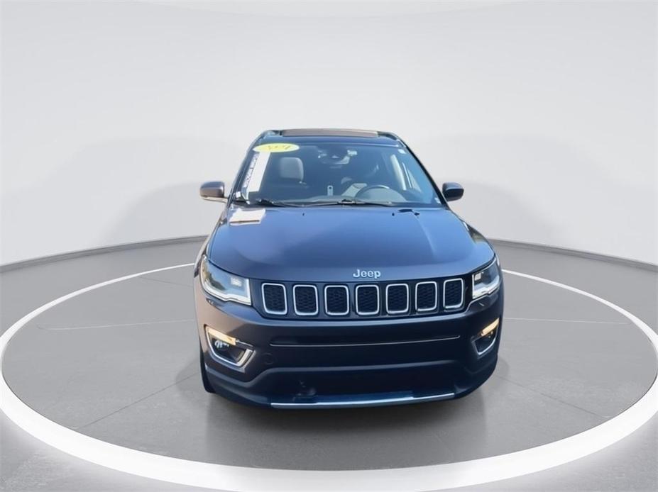 used 2021 Jeep Compass car, priced at $22,894