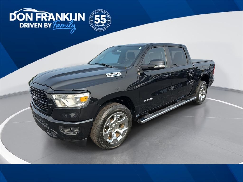 used 2021 Ram 1500 car, priced at $35,860