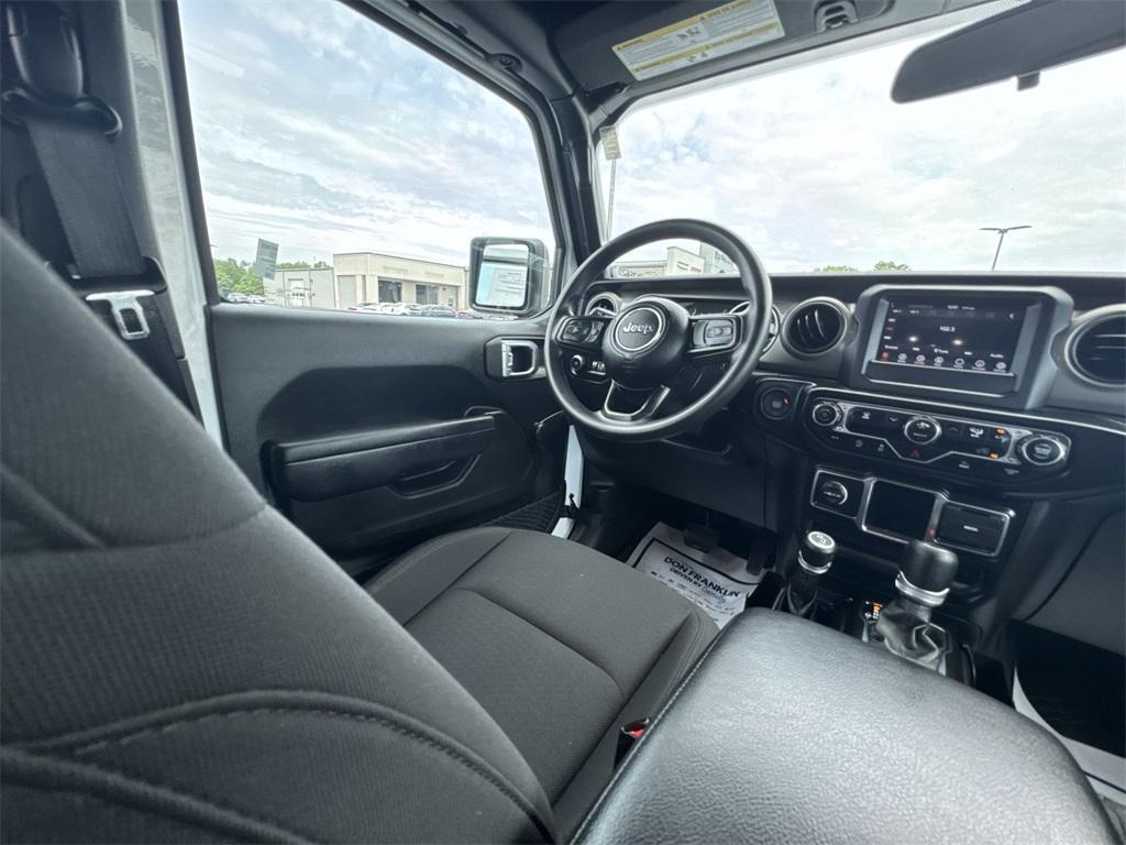 used 2022 Jeep Wrangler Unlimited car, priced at $31,683