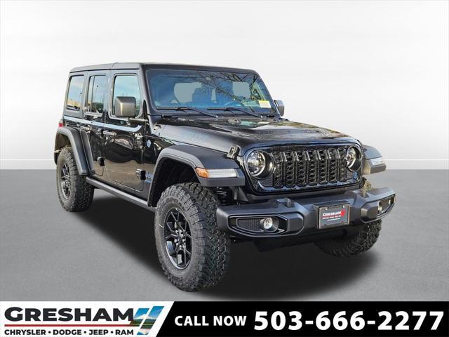 new 2025 Jeep Wrangler 4xe car, priced at $43,999