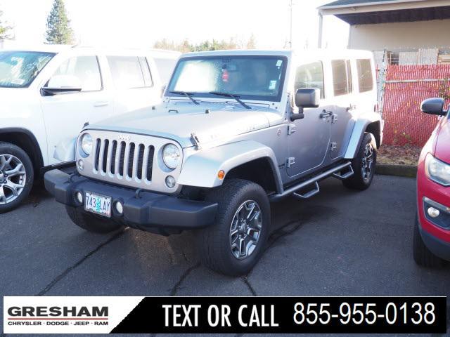 used 2015 Jeep Wrangler Unlimited car, priced at $24,990