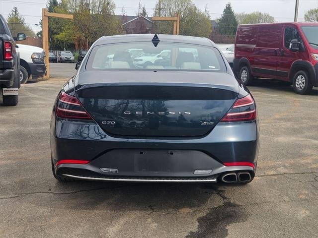 used 2023 Genesis G70 car, priced at $28,893