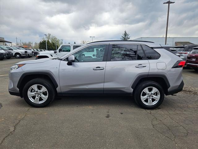 used 2021 Toyota RAV4 Hybrid car, priced at $27,490