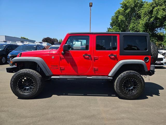 used 2018 Jeep Wrangler JK Unlimited car, priced at $26,993