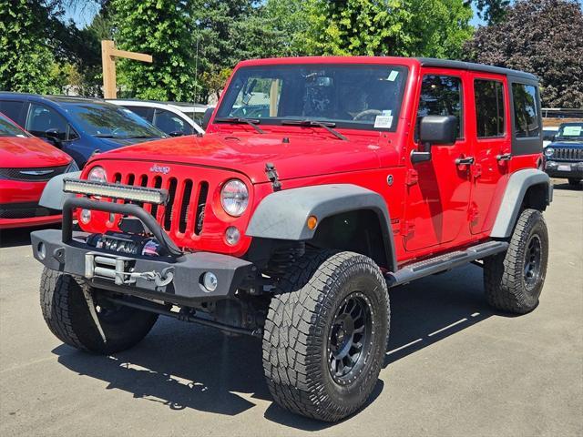 used 2018 Jeep Wrangler JK Unlimited car, priced at $26,993