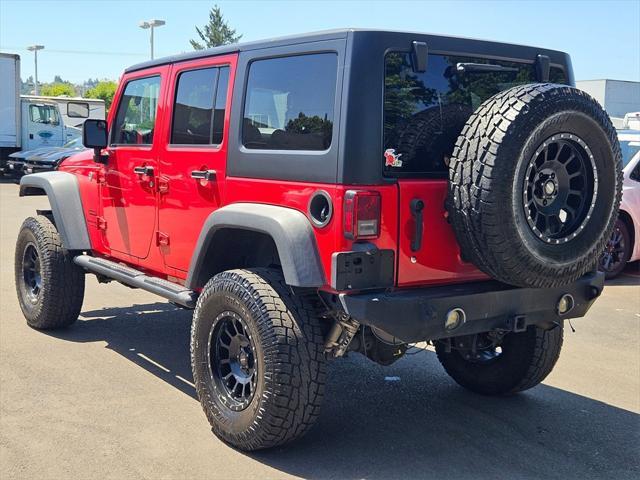 used 2018 Jeep Wrangler JK Unlimited car, priced at $26,993