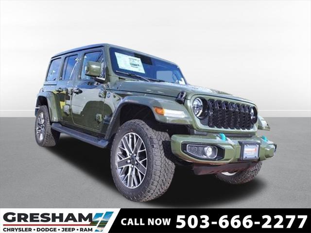 new 2024 Jeep Wrangler 4xe car, priced at $61,700
