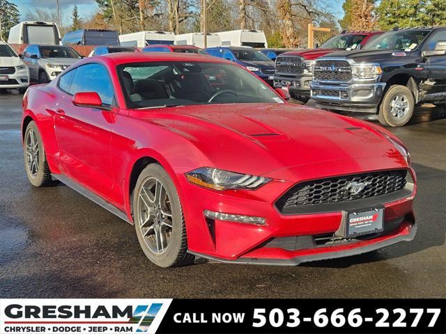 used 2021 Ford Mustang car, priced at $24,990