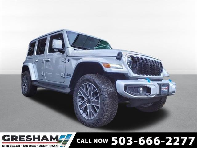 new 2024 Jeep Wrangler 4xe car, priced at $60,743