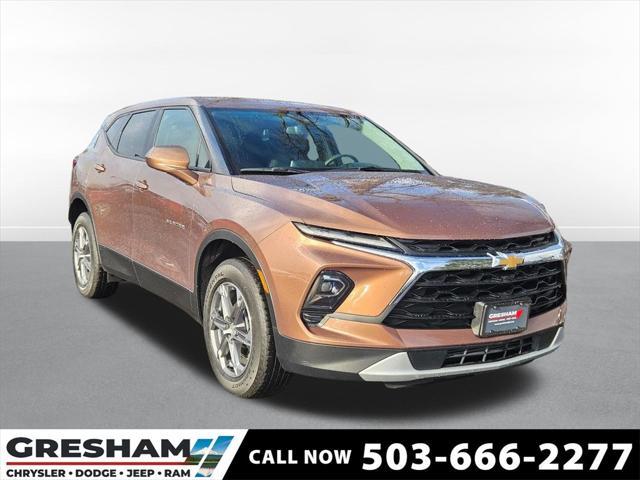 used 2023 Chevrolet Blazer car, priced at $28,490