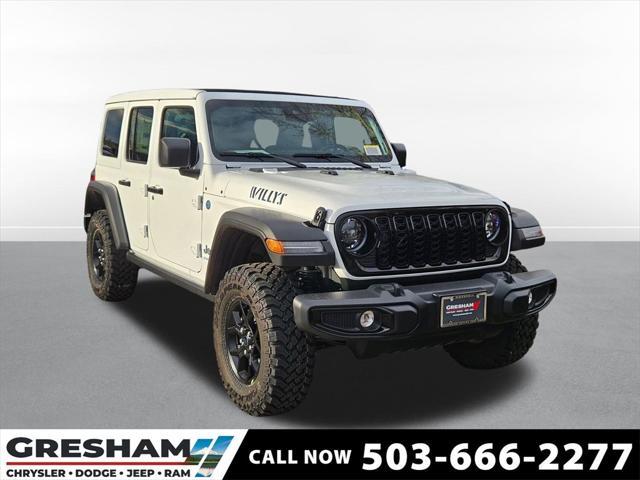 new 2025 Jeep Wrangler 4xe car, priced at $44,999