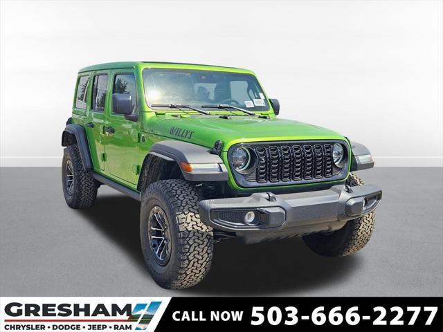 new 2025 Jeep Wrangler car, priced at $54,960