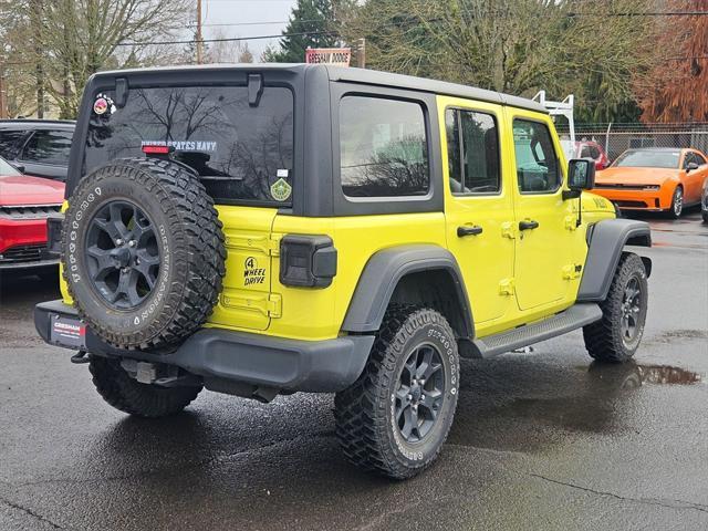 used 2022 Jeep Wrangler car, priced at $37,990