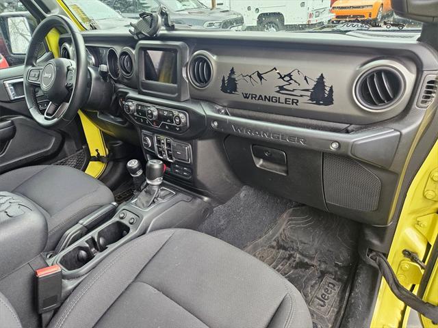 used 2022 Jeep Wrangler car, priced at $37,990