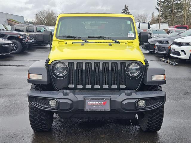 used 2022 Jeep Wrangler car, priced at $37,990