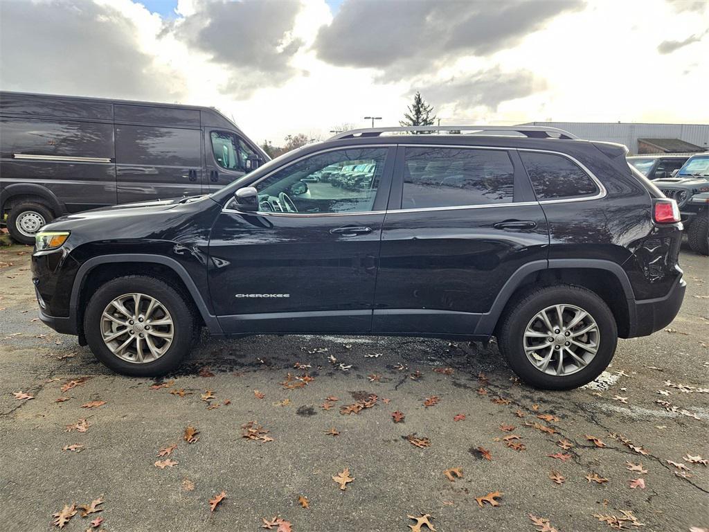 used 2021 Jeep Cherokee car, priced at $22,993