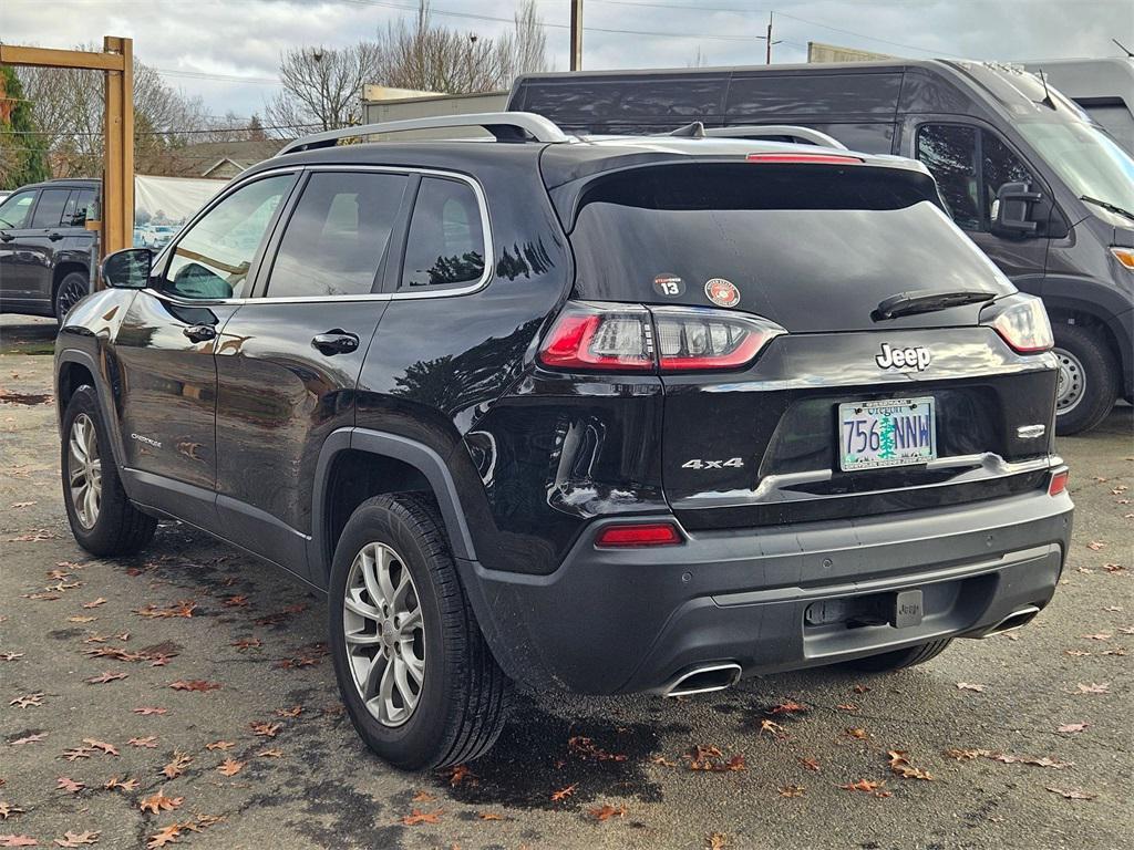 used 2021 Jeep Cherokee car, priced at $22,993