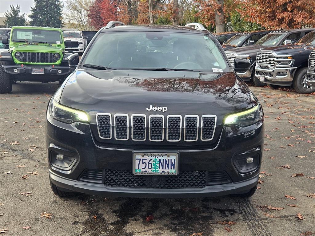 used 2021 Jeep Cherokee car, priced at $22,993