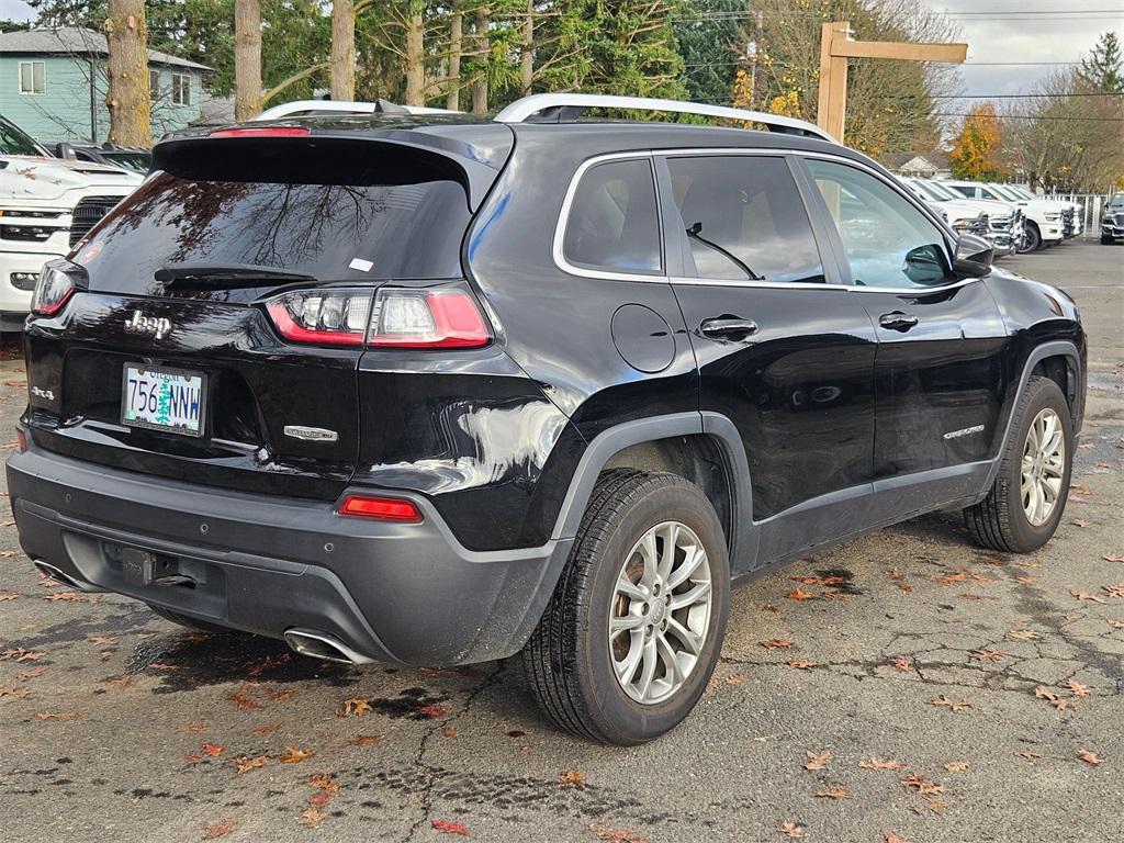 used 2021 Jeep Cherokee car, priced at $22,993